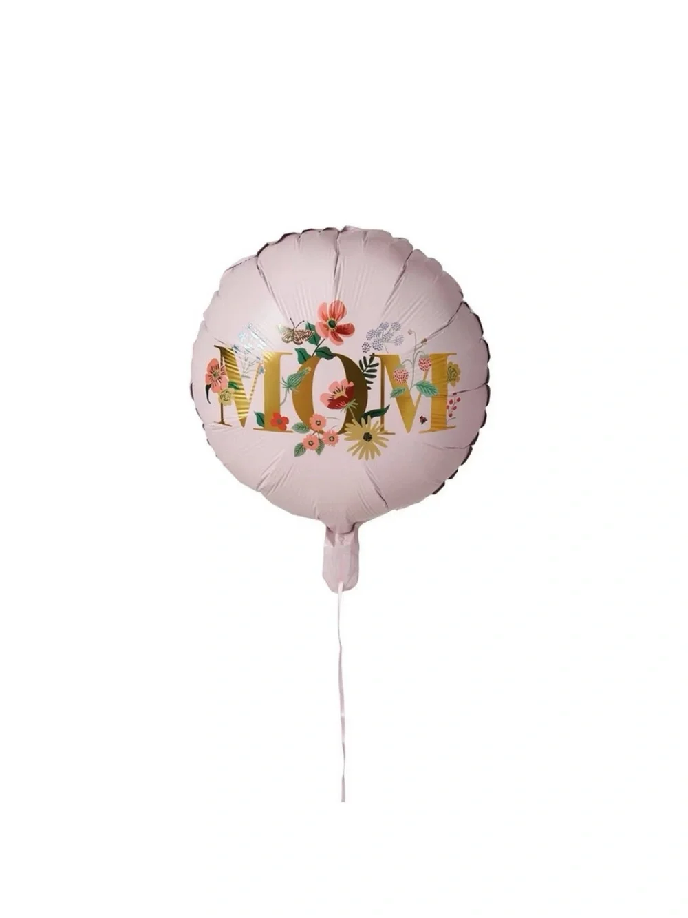 Rifle Paper Co. Floral 'Mom' Bouquet Balloon Set - Pink & Blue. Set of 5